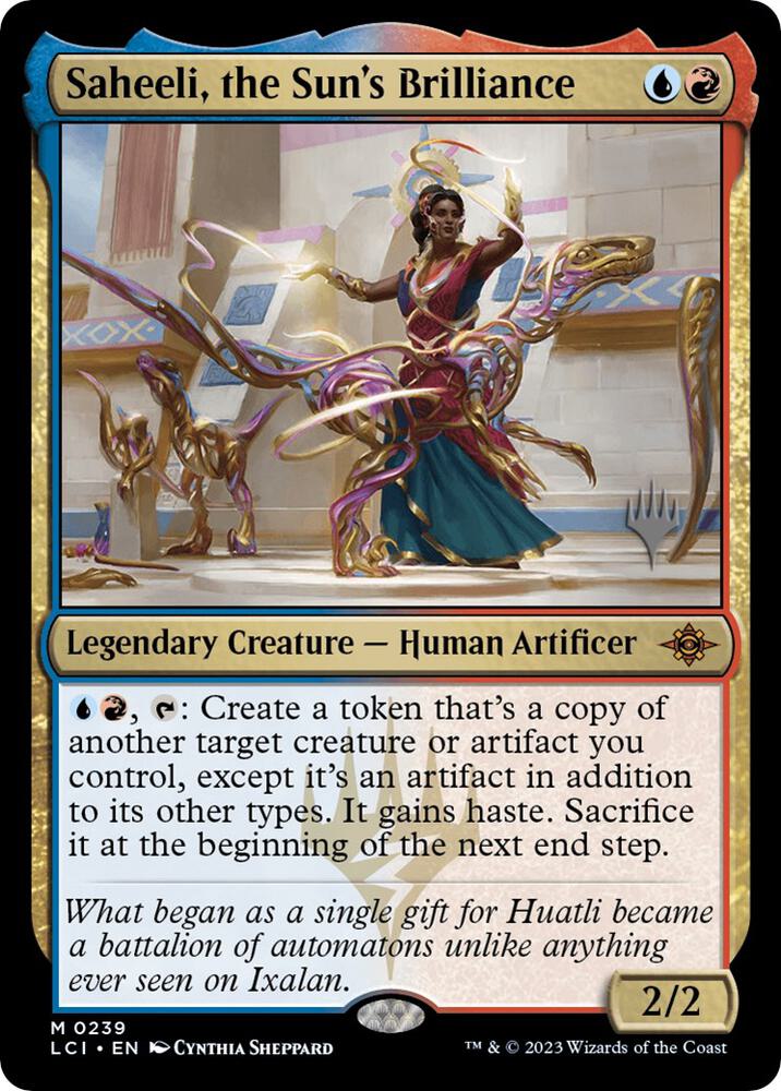 Saheeli, the Sun's Brilliance (239) [The Lost Caverns of Ixalan Promos]