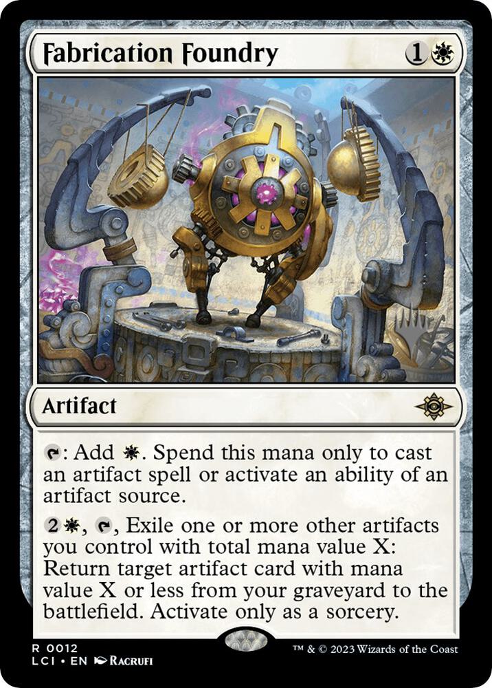 Fabrication Foundry (12) [The Lost Caverns of Ixalan Promos]