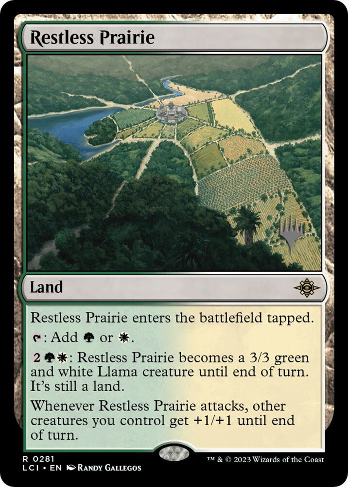 Restless Prairie (281) [The Lost Caverns of Ixalan Promos]