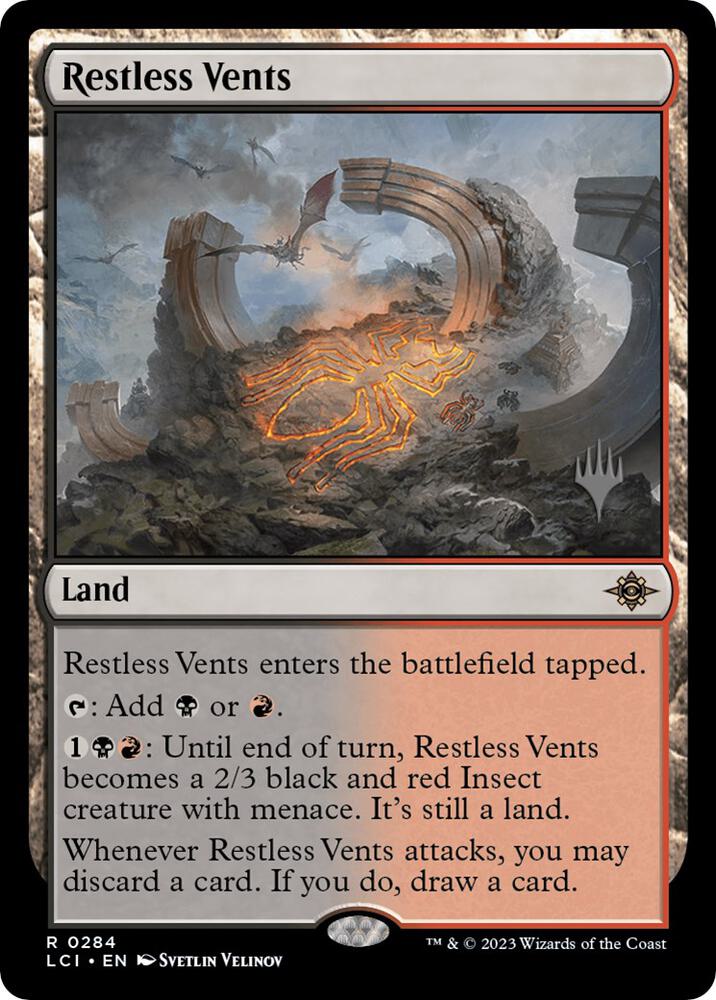 Restless Vents (284) [The Lost Caverns of Ixalan Promos]