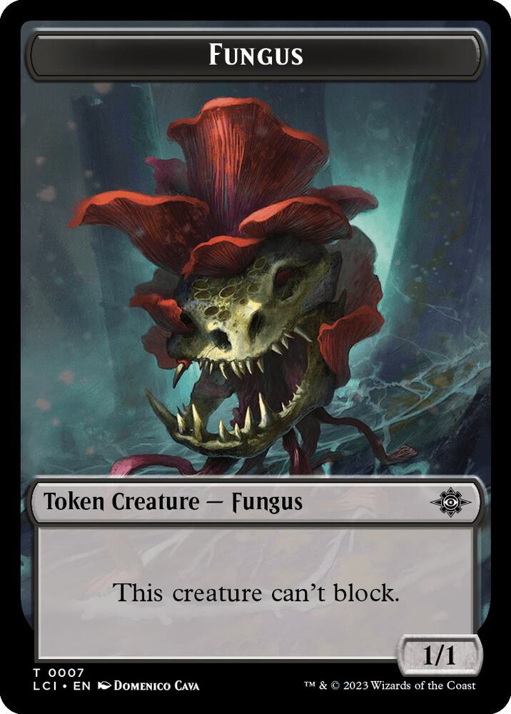 Fungus Token (7) [The Lost Caverns of Ixalan]