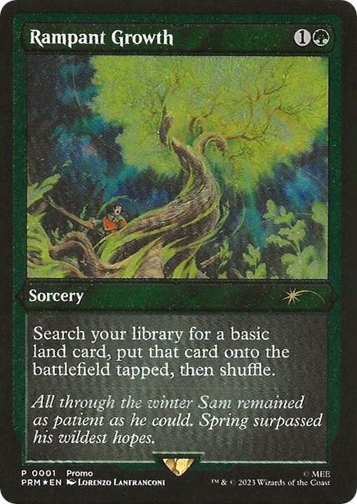 Rampant Growth (Foil Etched) (1) [WPN & Gateway Promos]