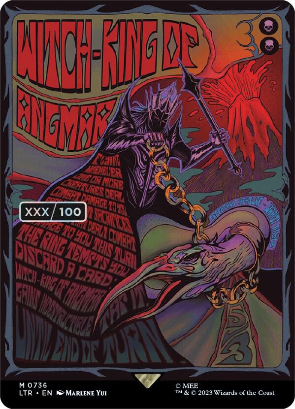 Witch-king of Angmar (Borderless Poster) (Serial Numbered) (736) [The Lord of the Rings: Tales of Middle-earth] [Borderless]