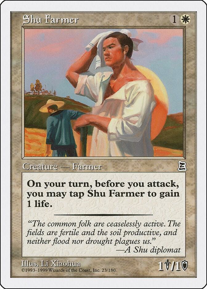 Shu Farmer (23) [Portal Three Kingdoms]