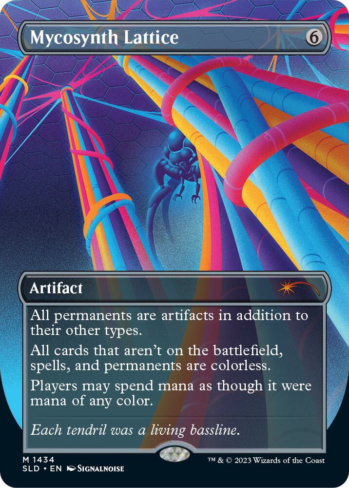 Mycosynth Lattice (1434) [Secret Lair Drop] [Borderless]