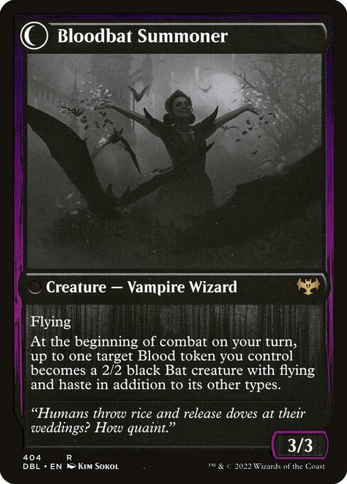 Voldaren Bloodcaster (404) [Innistrad: Double Feature] Reverse