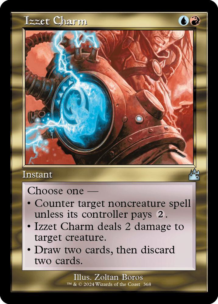 Izzet Charm (Retro Frame) (368) [Ravnica Remastered]
