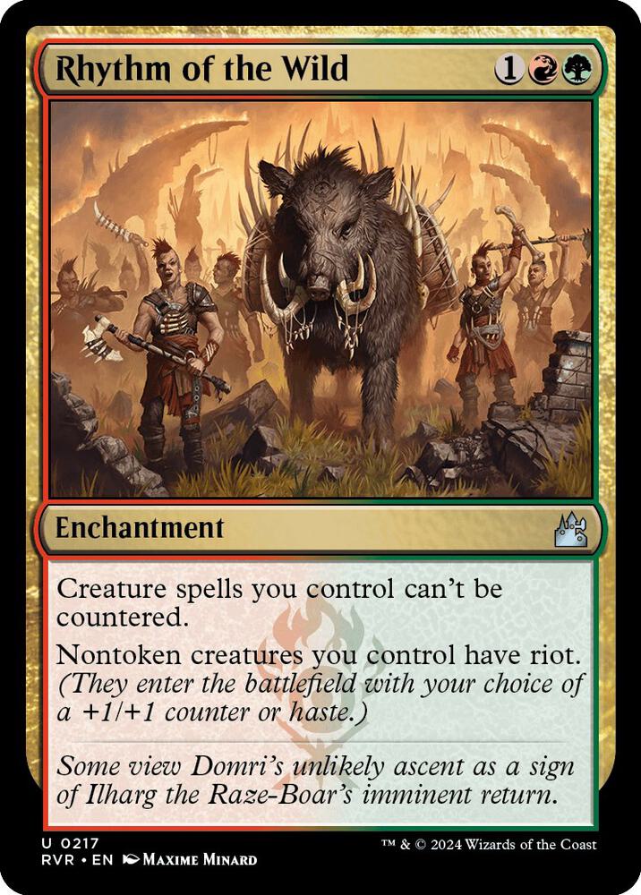 Rhythm of the Wild (217) [Ravnica Remastered]