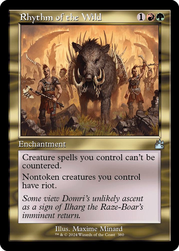 Rhythm of the Wild (Retro Frame) (380) [Ravnica Remastered]