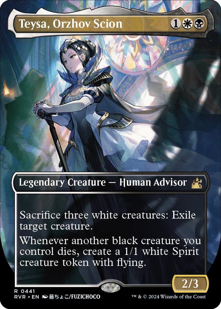 Teysa, Orzhov Scion (Anime Borderless) (441) [Ravnica Remastered] [Borderless]