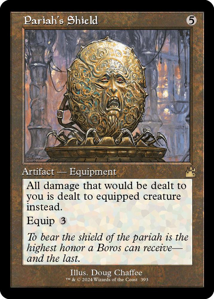 Pariah's Shield (Retro Frame) (393) [Ravnica Remastered]