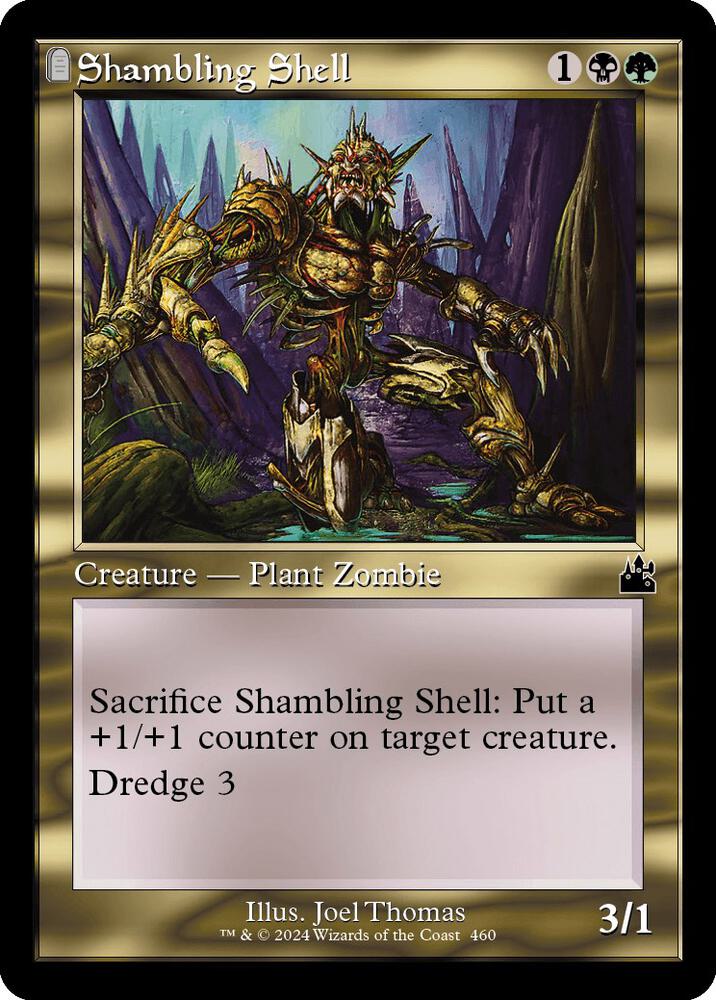 Shambling Shell (Retro Frame) (460) [Ravnica Remastered]