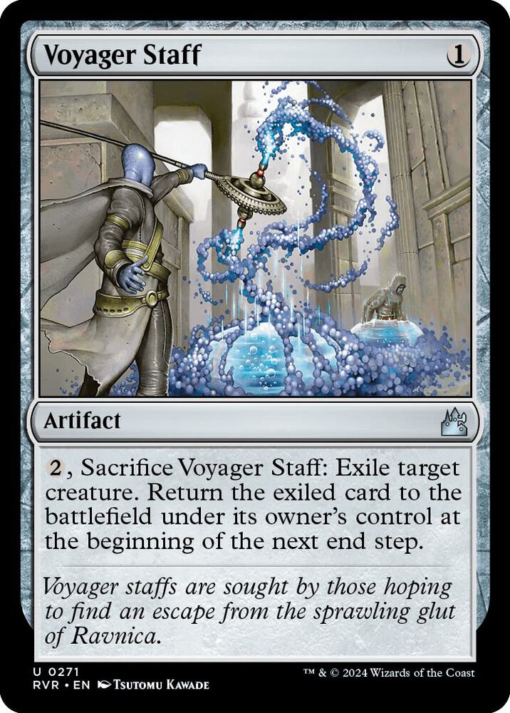 Voyager Staff (271) [Ravnica Remastered]