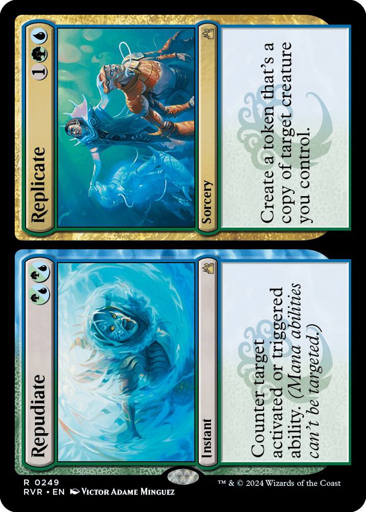 Repudiate // Replicate (249) [Ravnica Remastered]