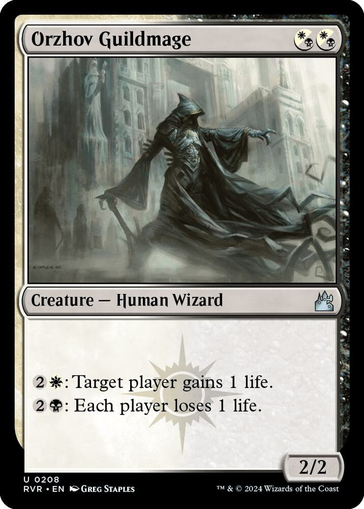 Orzhov Guildmage (208) [Ravnica Remastered]