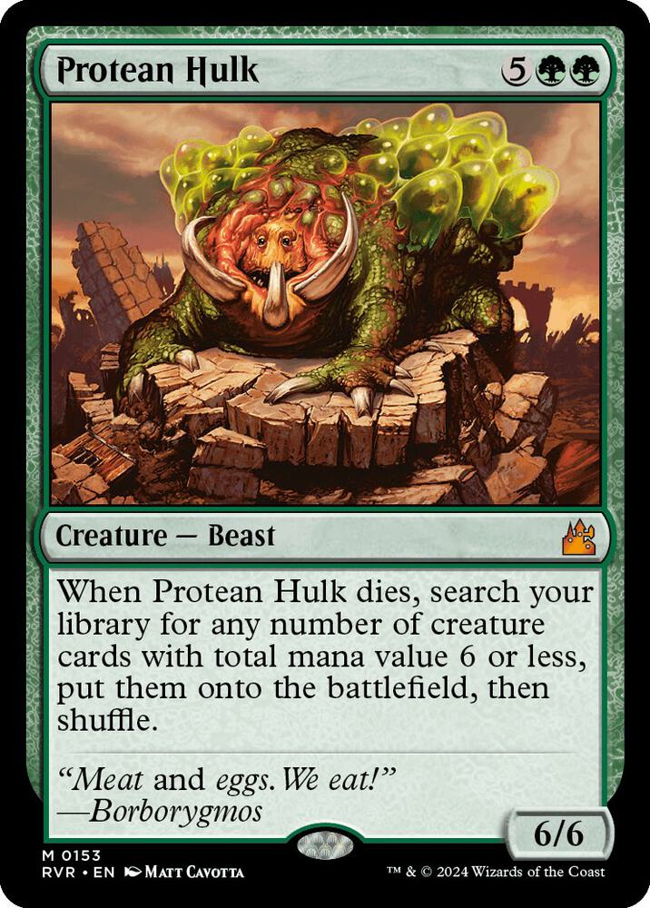 Protean Hulk (153) [Ravnica Remastered]