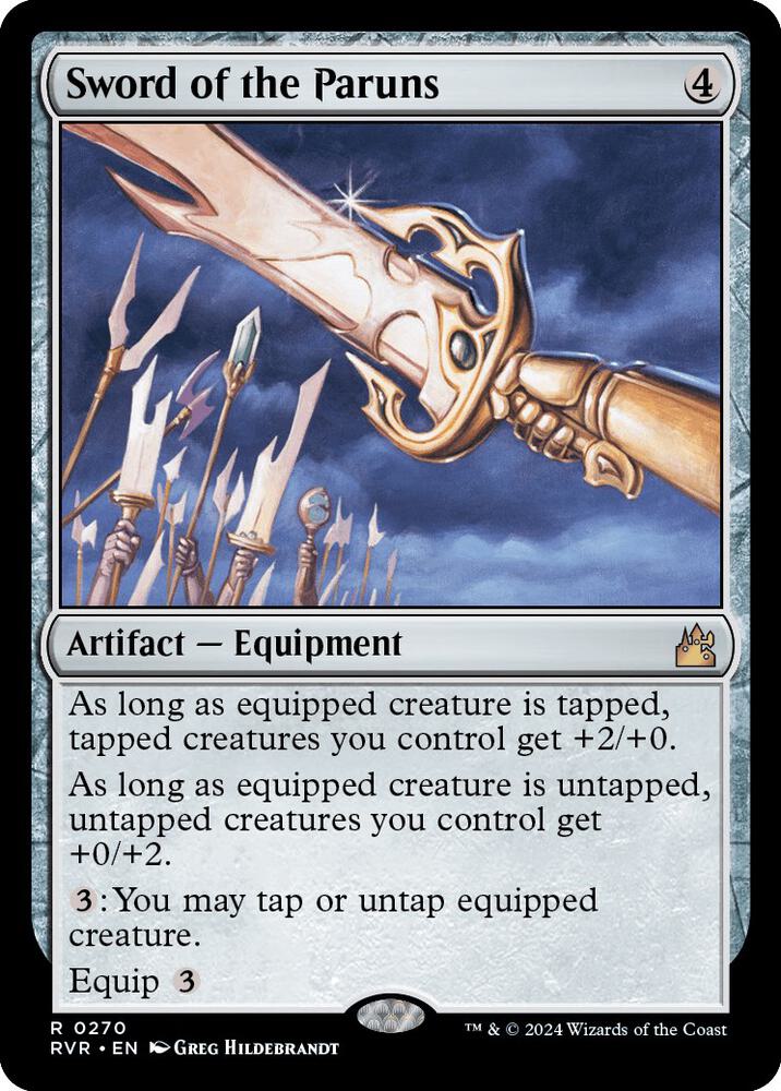 Sword of the Paruns (270) [Ravnica Remastered]