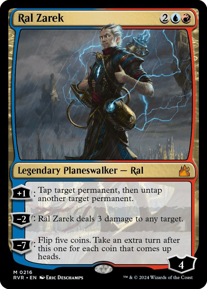Ral Zarek (216) [Ravnica Remastered]