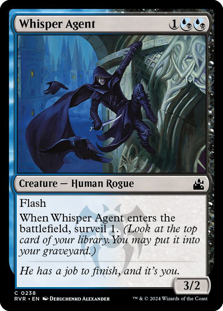Whisper Agent (238) [Ravnica Remastered]
