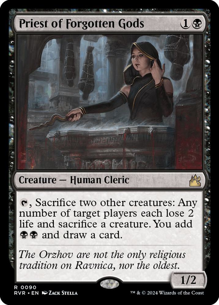 Priest of Forgotten Gods (90) [Ravnica Remastered]