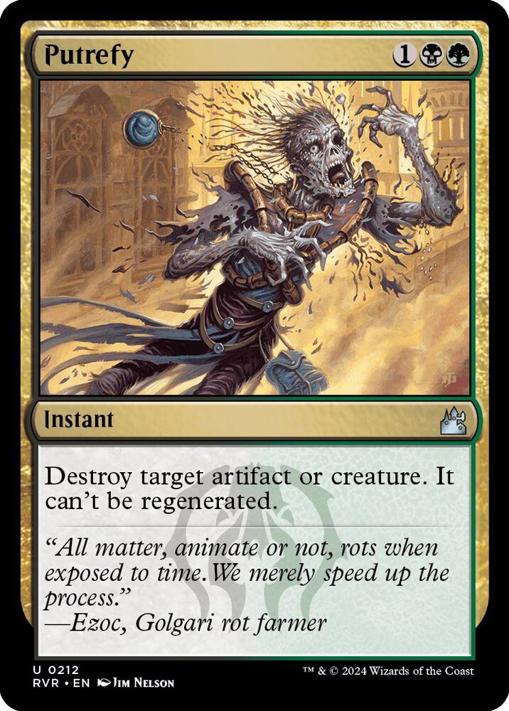 Putrefy (212) [Ravnica Remastered]