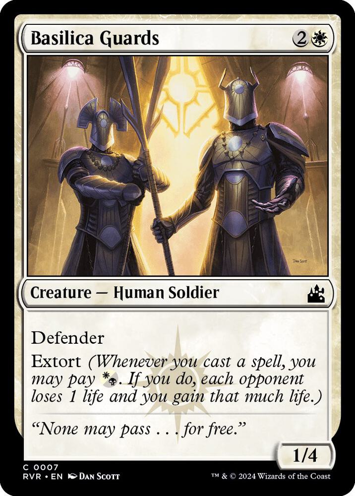 Basilica Guards (7) [Ravnica Remastered]