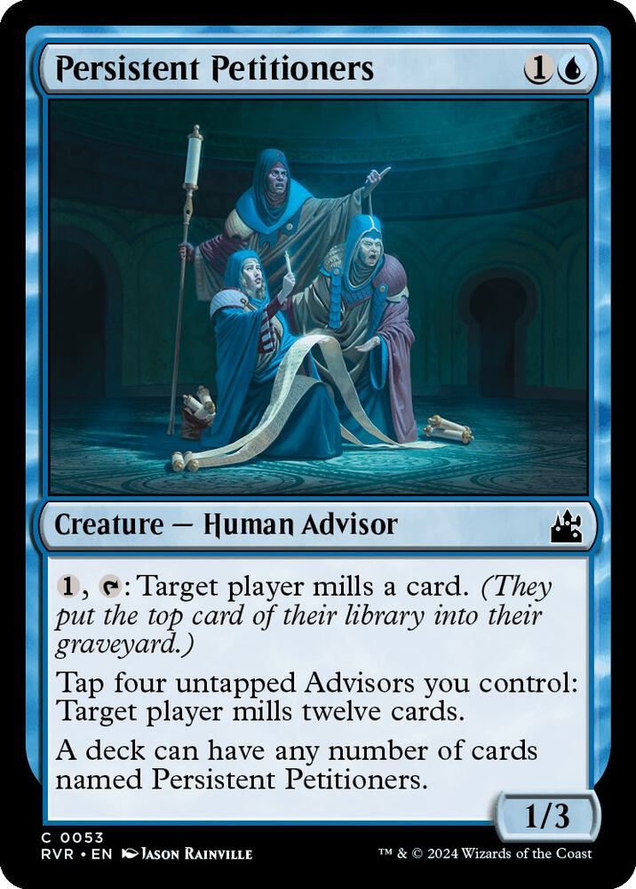 Persistent Petitioners (53) [Ravnica Remastered]