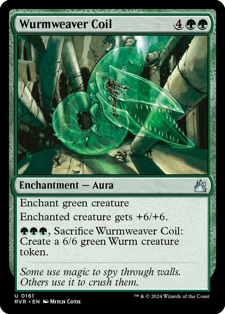 Wurmweaver Coil (161) [Ravnica Remastered]