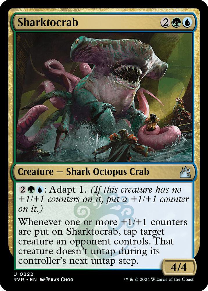 Sharktocrab (222) [Ravnica Remastered]