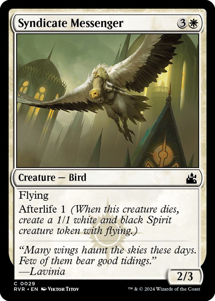 Syndicate Messenger (29) [Ravnica Remastered]