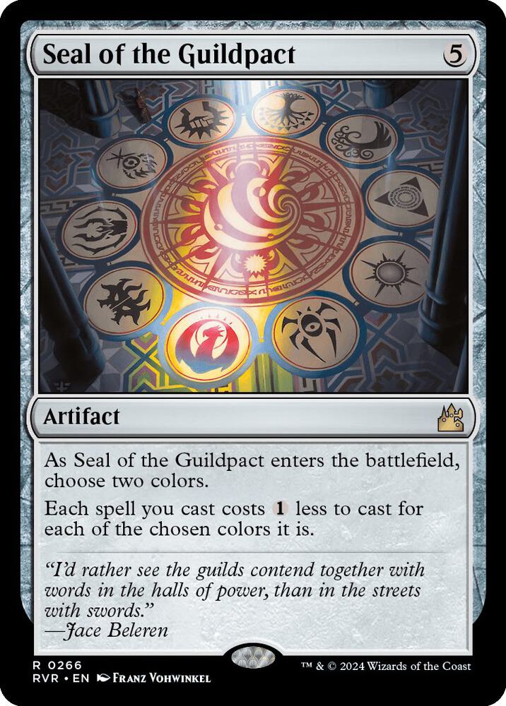 Seal of the Guildpact (266) [Ravnica Remastered]