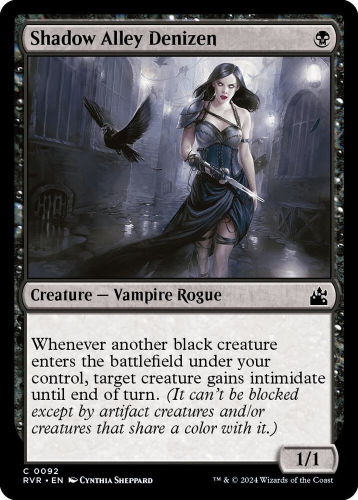 Shadow Alley Denizen (92) [Ravnica Remastered]