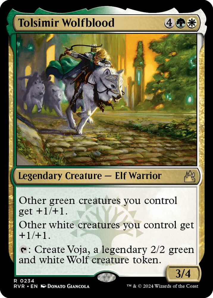 Tolsimir Wolfblood (234) [Ravnica Remastered]
