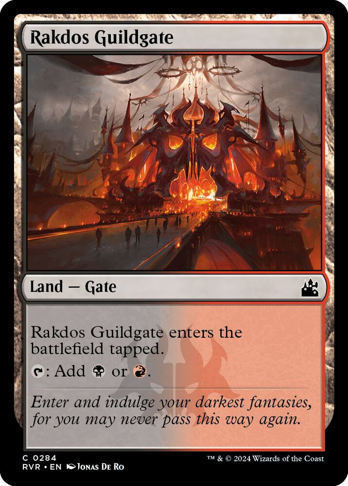 Rakdos Guildgate (284) [Ravnica Remastered]