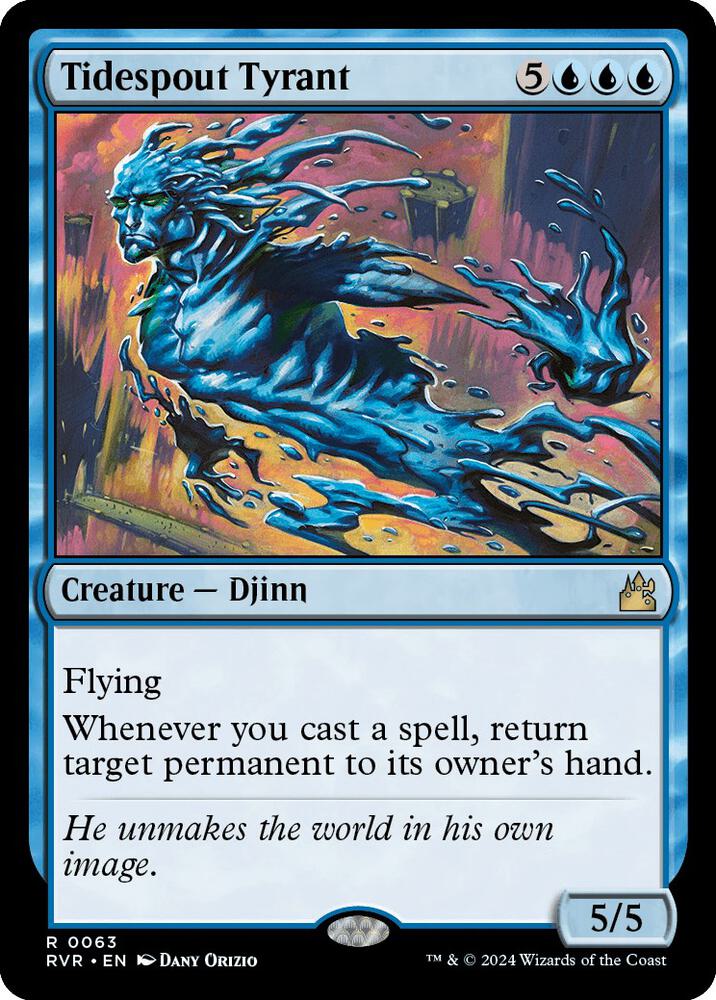 Tidespout Tyrant (63) [Ravnica Remastered]