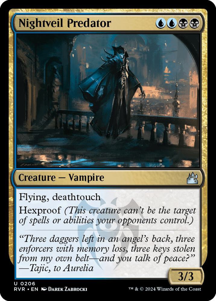 Nightveil Predator (206) [Ravnica Remastered]