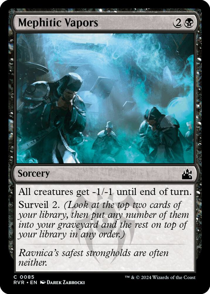 Mephitic Vapors (85) [Ravnica Remastered]