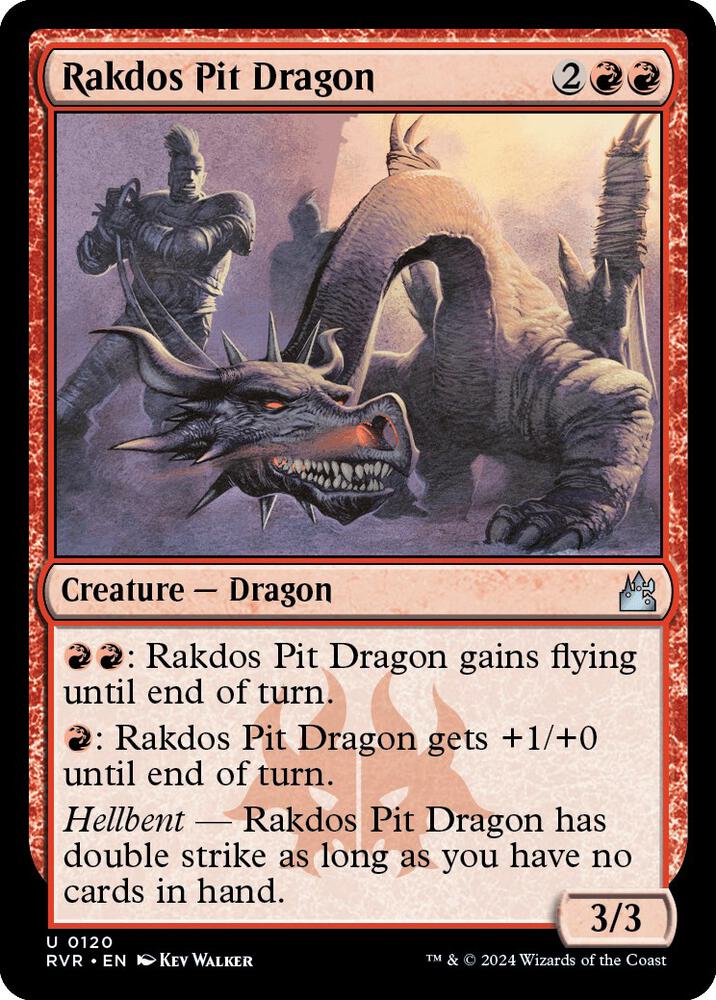 Rakdos Pit Dragon (120) [Ravnica Remastered]