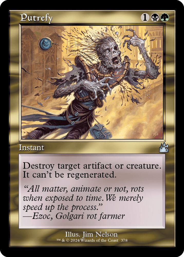 Putrefy (Retro Frame) (378) [Ravnica Remastered]