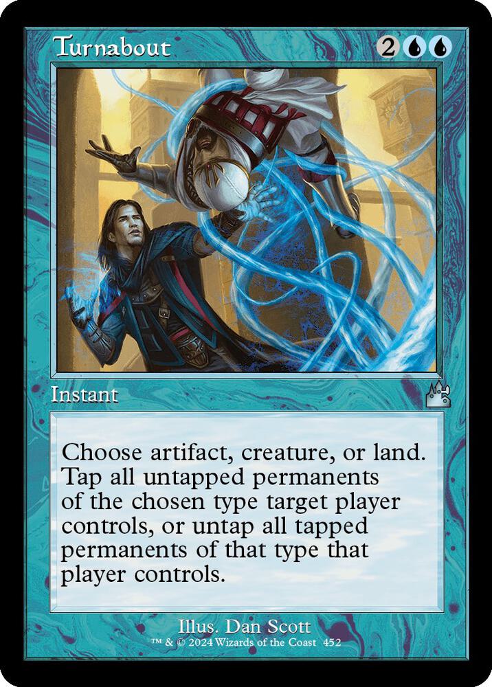 Turnabout (Retro Frame) (452) [Ravnica Remastered]