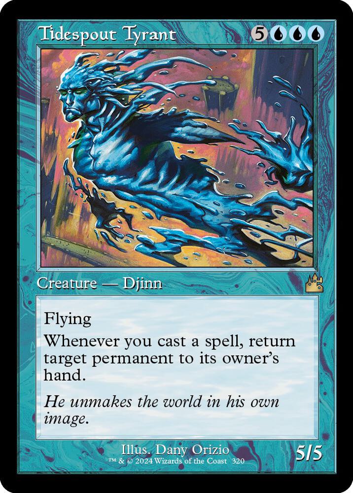 Tidespout Tyrant (Retro Frame) (320) [Ravnica Remastered]