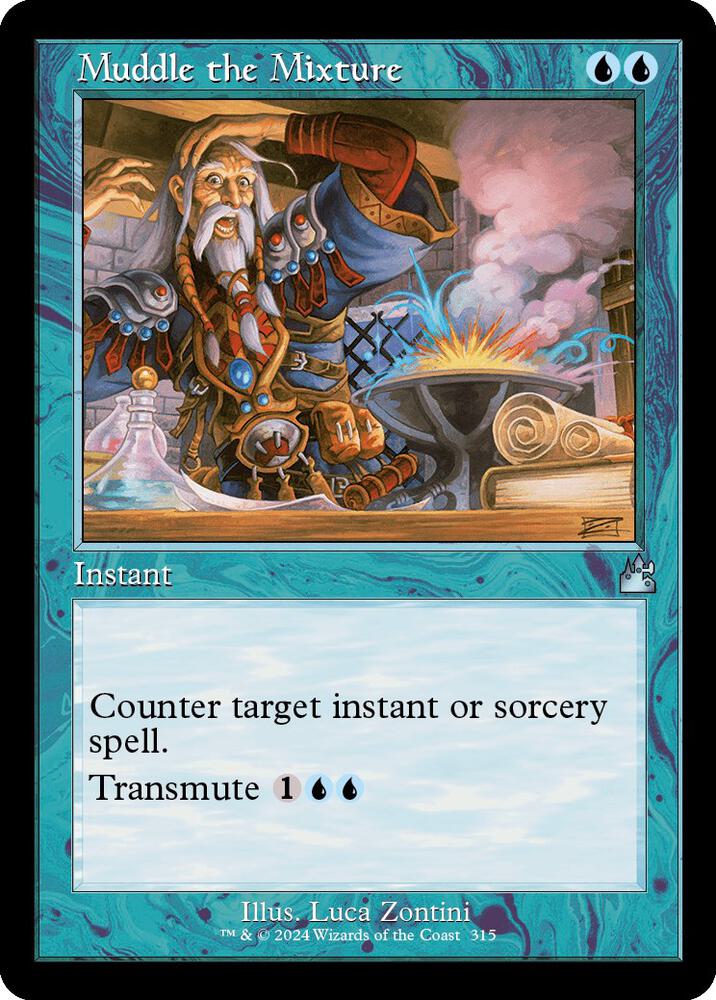 Muddle the Mixture (Retro Frame) (315) [Ravnica Remastered]