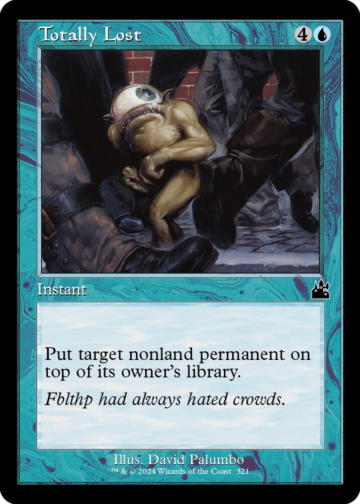 Totally Lost (Retro Frame) (321) [Ravnica Remastered]