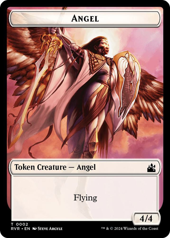 Angel Token (0002) [Ravnica Remastered]