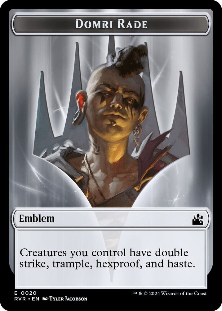 Emblem - Domri Rade (20) [Ravnica Remastered]