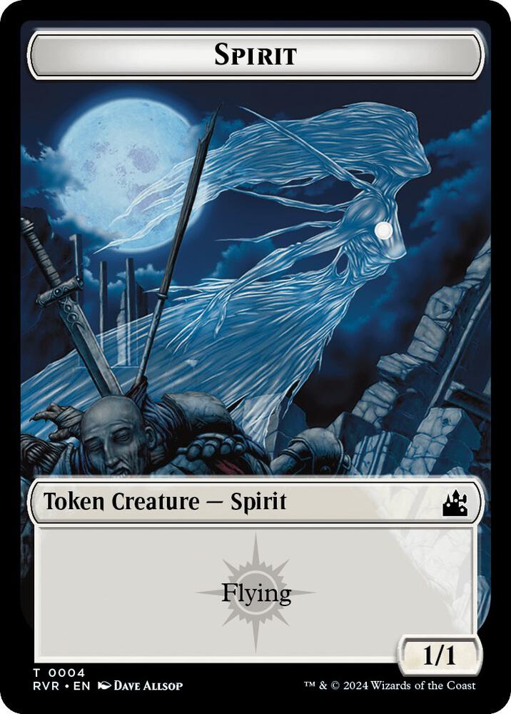 Spirit Token (0004) [Ravnica Remastered]