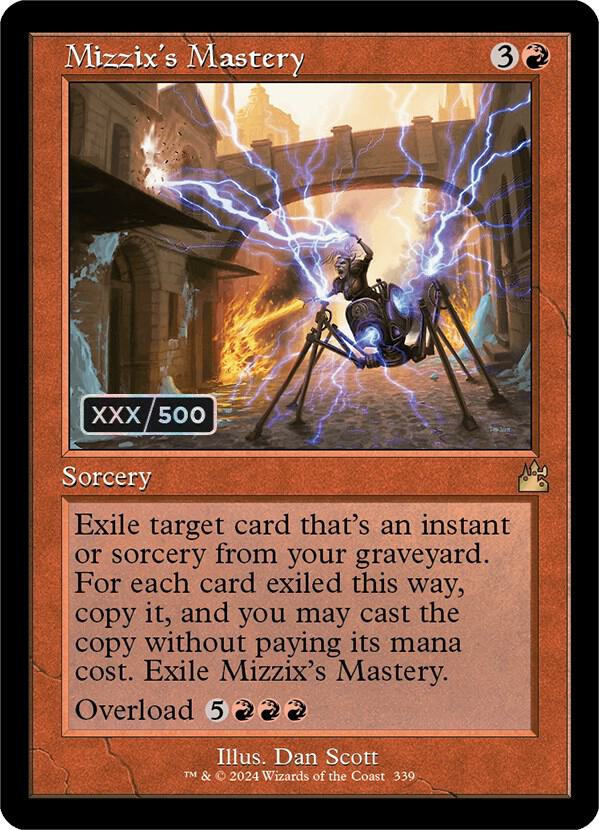 Mizzix's Mastery (Retro Frame) (Serial Numbered) (339) [Ravnica Remastered]