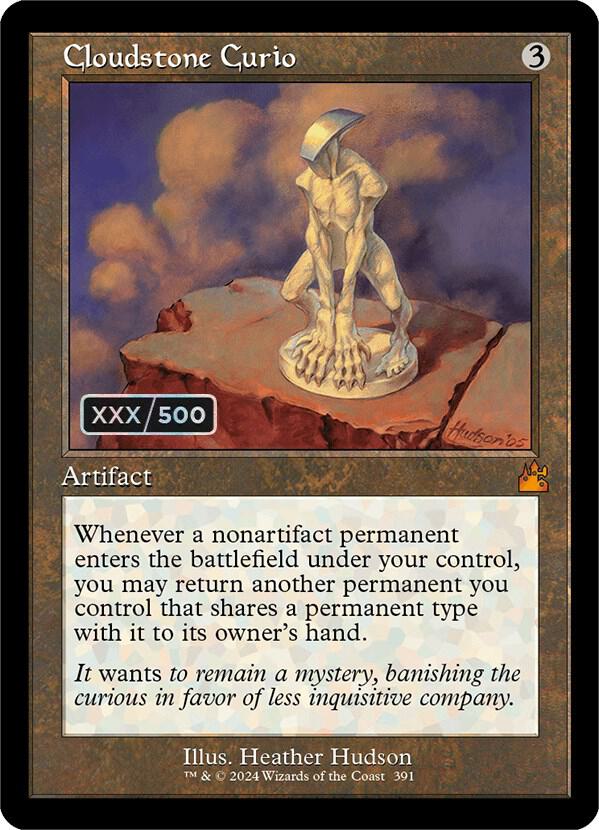 Cloudstone Curio (Retro Frame) (Serial Numbered) (391) [Ravnica Remastered]