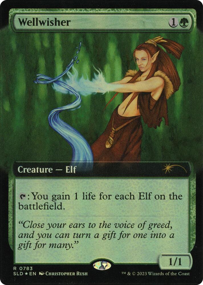 Wellwisher (Extended Art) (783) [Secret Lair Drop] [Extended Art]