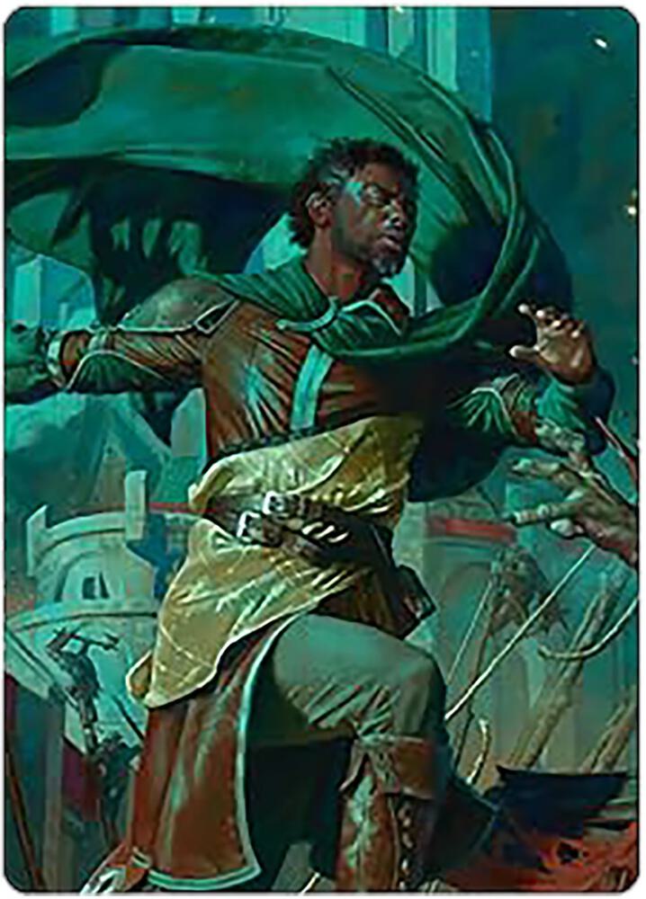 Aragorn, Hornburg Hero Art Card (2) [Universes Beyond: The Lord of the Rings: Tales of Middle-earth Art Series]